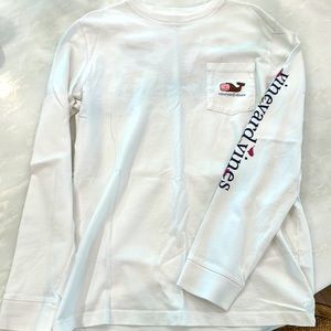 Vineyard Vines standard long sleeve shirt, boys size 16